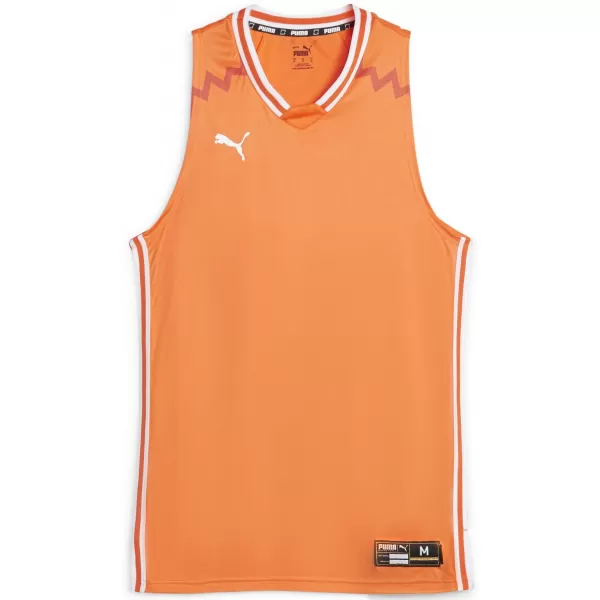  Moški dres PUMA HOOPS TEAM GAME JERSEY 67662808 ZLATI MAK 