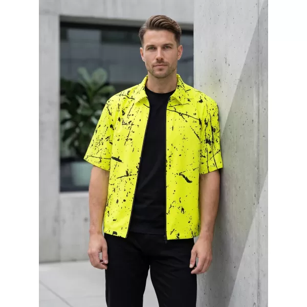  Moška vrhunska majica ALTISPORT VOJ/ALM034KOS01 NEON RUMENA 