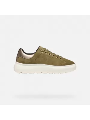 Ženske superge GEOX SPHERICA EC4.1 G009311 KAKI