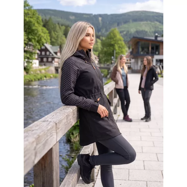  Ženska softshell jakna ALTISPORT GEMEE ČRNA 
