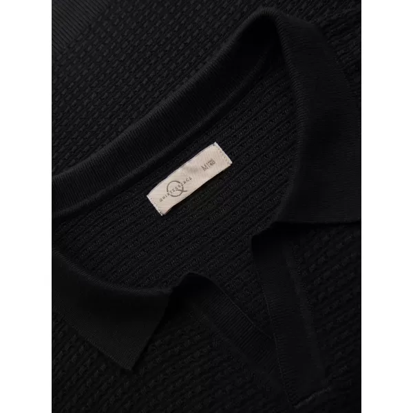  Moška T -majica OMBRE OM-POSS-0157 ČRN 