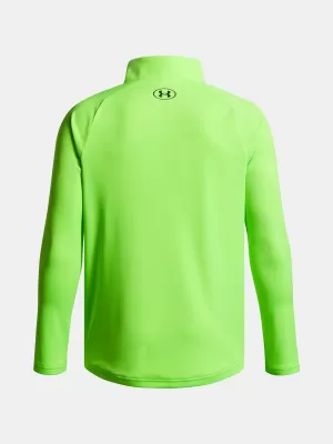 Fantovska majica s kratkimi rokavi UNDER ARMOUR UA TECH 2.0 1/2 ZIP 1363286-389 ZELENA