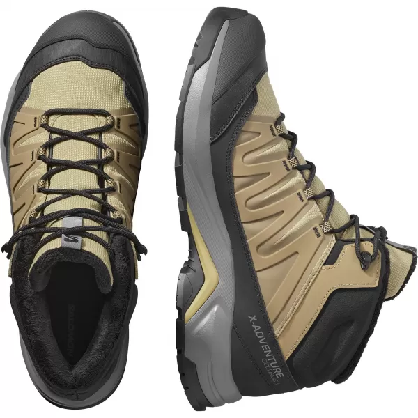  Moški čevlji SALOMON X-ADVENTURE COLDRUSH WATERPROOF KELP/ČRNA/KOSITER 