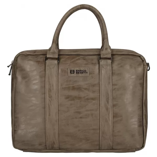  Torba ENRICO BENETTI ROTTERDAM 15 NOTEBOOK BAG SREDNJE TAUPE 