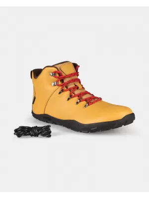 Škornji KILPI BARE LEATHER HIGH-U ZU0953KI BEŽ