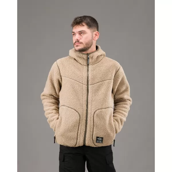  Pulover iz flisa PENTAGON IANOS SHERPA 2 K09057 ČRNA/VOLČJA SIVA 