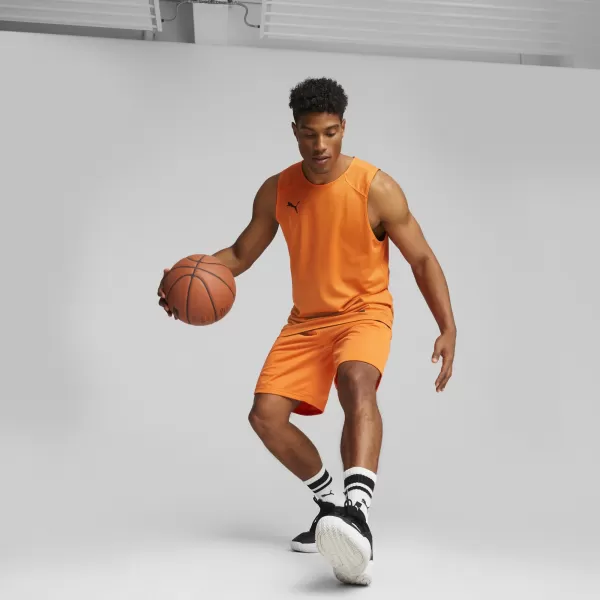 Moški dres PUMA REVERSIBLE PRACTICE JERSEY 67664006 ZLATI MAK 