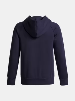 Fantovski pulover UNDER ARMOUR UA RIVAL FLC FLAMIN WDMRK HD 6003781-403 MODRA