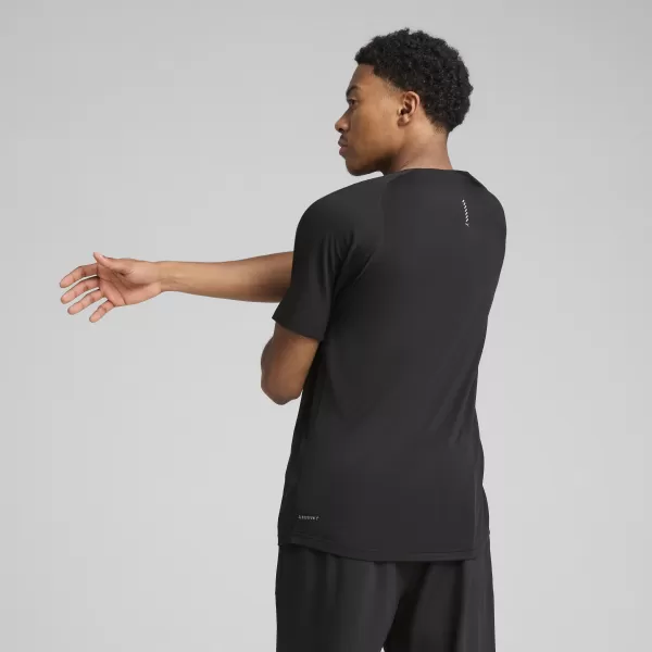  Srajca PUMA M RUN CLOUDSPUN TEE 52662901 PUMA ČRNA 