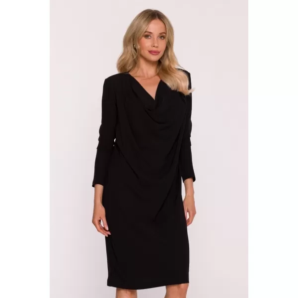  Obleka STYLOVE S428 ČRNA 