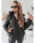 Ženska jakna DSTREET TY5039 ČRN