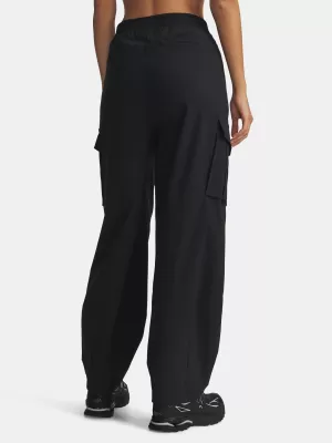 Ženske športne hlače UNDER ARMOUR UA UNSTOPPABLE RSTOP CARGO 6007025-001 ČRNA