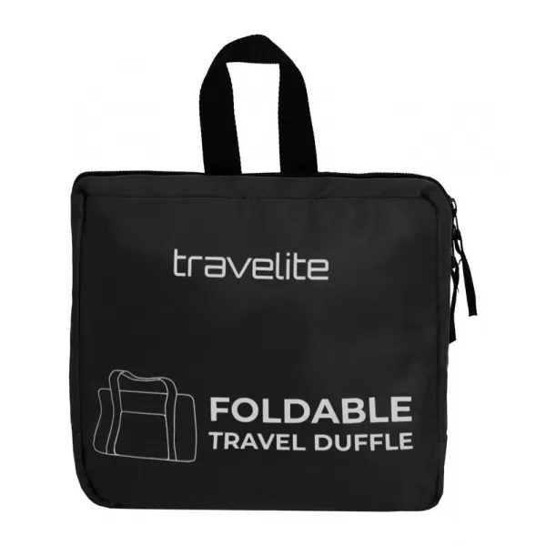 Torba TRAVELITE FOLDABLE TRAVEL BAG ČRNA 