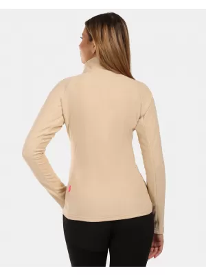 Ženska trenirk flisa KILPI GLAMER-W ZL0210KI BEŽ