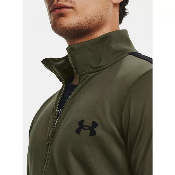  Moški komplet UNDER ARMOUR UA KNIT TRACK SUIT 1357139-390 ZELENA 