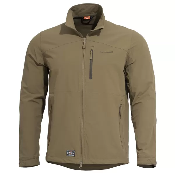  Plašč PENTAGON ELITE LIGHT SOFTSHELL JACKET K08044 KOJOT 