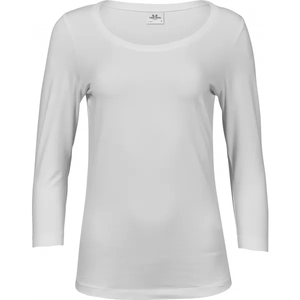  Ženska majica s kratkimi rokavi TEE JAYS | TJ 460 BELA 