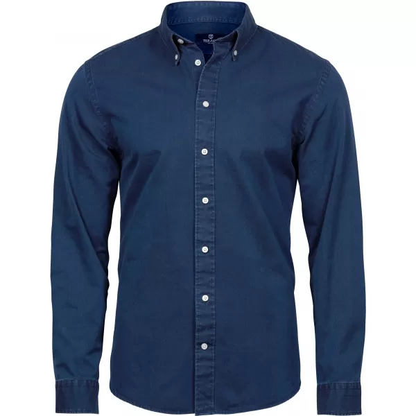  Moška srajca TEE JAYS | TJ 4002 INDIGO MODRA 