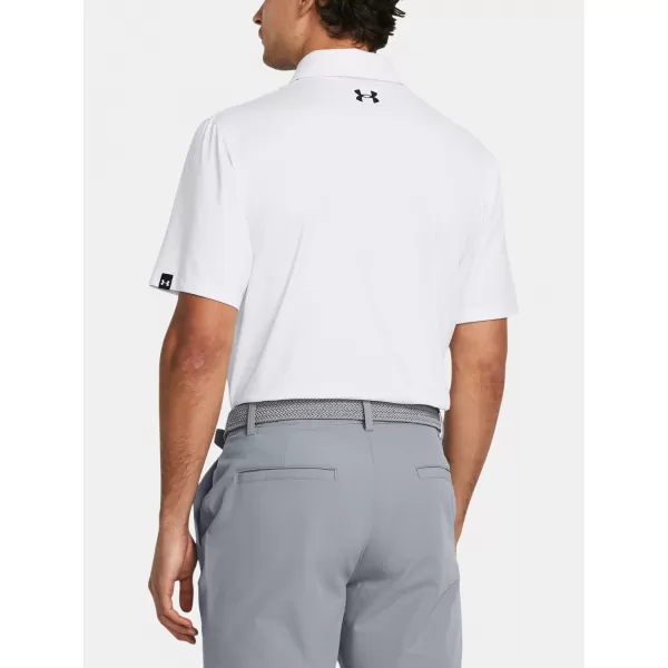  Moška majica s kratkimi rokavi UNDER ARMOUR UA T2G POLO LB 1383255-100 BELA 