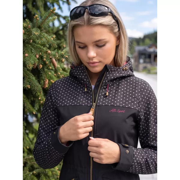  Ženska softshell jakna ALTISPORT GEMEE ČRNA 