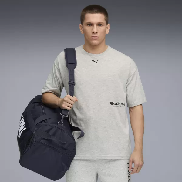  Moška majica s kratkimi rokavi PUMA M GRAPHIC OVERSIZE TEE 52762604 SVETLO SIVO VRESJE 