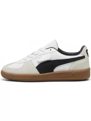 Otroški čevlji PUMA PALERMO LTH JR 39727501 PUMA BELA/HLAPNA SIVA/GUMIJA