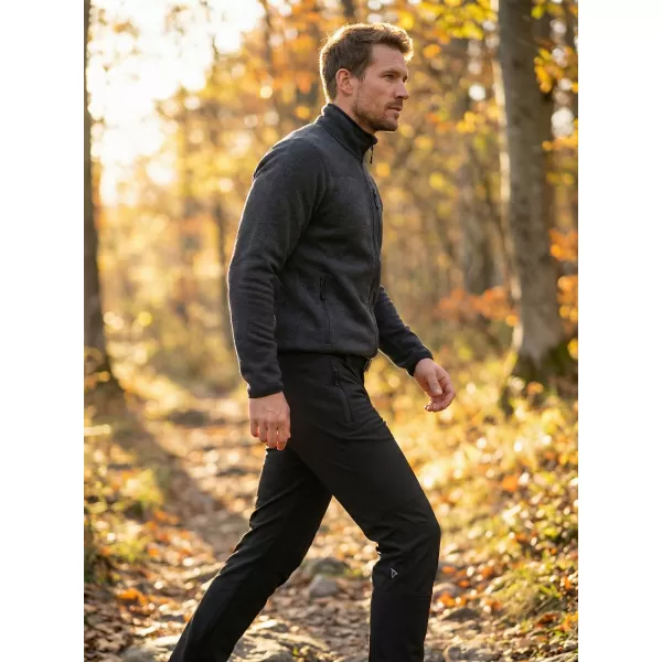  Moške softshell hlače ALTISPORT CORRON ČRNA 