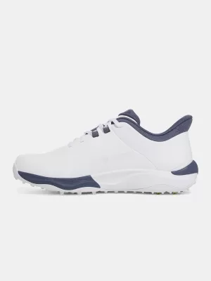 Moški čevlji UNDER ARMOUR UA DRIVE PRO SL WIDE 3026921-102 BELA