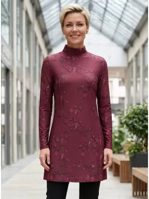 Turtleneck ALTISPORT GWENITH BURGUND