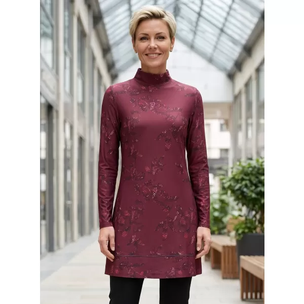  Turtleneck ALTISPORT GWENITH BURGUND 