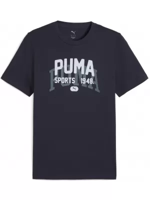 Srajca PUMA GRAPHIC VARSITY TEE 68803516 NOVA MORNARICA