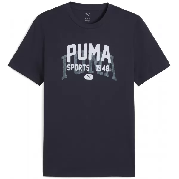  Srajca PUMA GRAPHIC VARSITY TEE 68803516 NOVA MORNARICA 