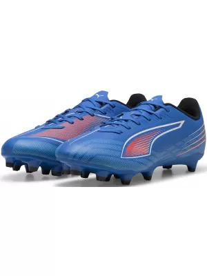 Moški čevlji PUMA ULTRA 6 PLAY FG/AG 10853201 ULTRA MODRA/BELA/ŽAREČA RDEČA