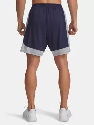 Moške kratke hlače UNDER ARMOUR UA TECH VENT 2IN1 SHORT 6005917-410 MODRA