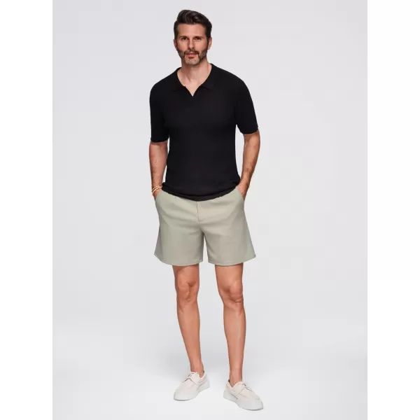  Moška T -majica OMBRE OM-POSS-0160 ČRN 