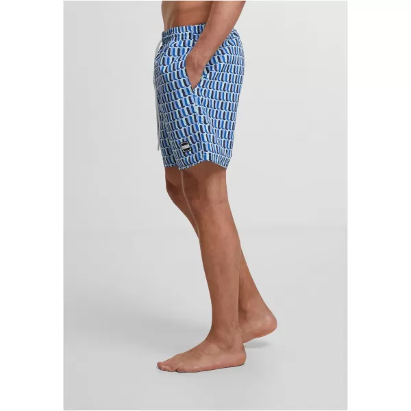  Kopalke URBAN CLASSICS TB2679 MODRI RETRO VZOREC 