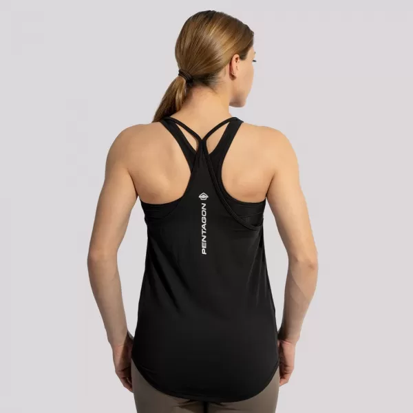  Ženski brezrokavnik PENTAGON UNITY WOMENS MESH TANK TOP K09045 ČRNA 