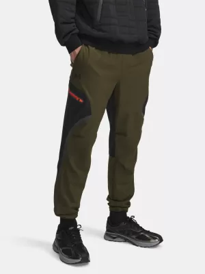 Moške športne hlače UNDER ARMOUR UA UNSTOPPABLE CARGO PANT 1390256-308 ZELENA