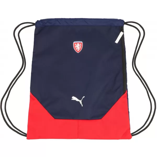  Vacle PUMA FACR GYMSACK 091045_22 PUMA MORNARICA/ZA VES ČAS RDEČA 
