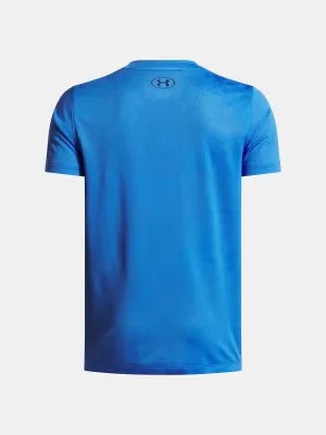 Fantovska majica s kratkimi rokavi UNDER ARMOUR UA TECH VENT JCQRD SS 1390019-402 MODRA