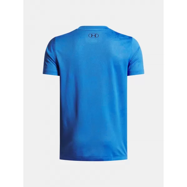  Fantovska majica s kratkimi rokavi UNDER ARMOUR UA TECH VENT JCQRD SS 1390019-402 MODRA 