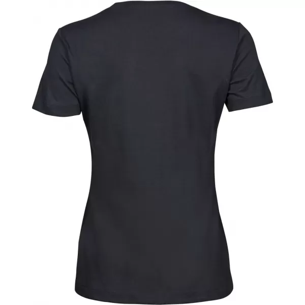  Ženska majica s kratkimi rokavi TEE JAYS | TJ 8050 ČRNA 