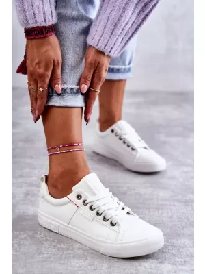 Ženske superge BIG STAR KK274005 WHITE Big Star Shoes