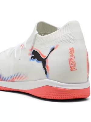 Škornji PUMA FUTURE 8 MATCH IT 10859801 WHITE/ BELA/PUMA ČRNA/ŽAREČA RDEČA