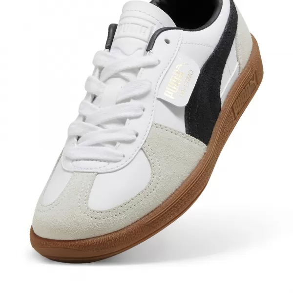  Otroški čevlji PUMA PALERMO LTH JR 39727501 PUMA BELA/HLAPNA SIVA/GUMIJA 
