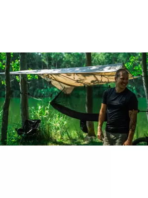 Zavetje PENTAGON WILD TARP 3X3M D19026 RJAVO SIVA
