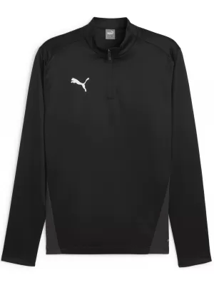 Srajca PUMA TEAMGOAL TRAINING 1/4 ZIP TO 658629_03 PUMA ČRNA/BELA/TEMNO SIVA