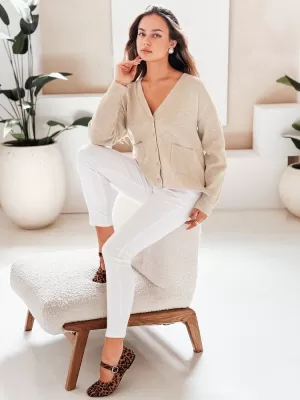 Dame Cardigan DSTREET MY2511 ORANŽNA