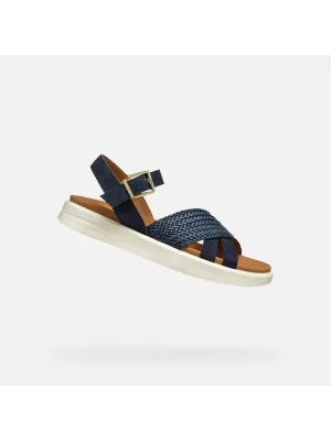 Ženske sandale GEOX XAN2S TEMNO MODRA