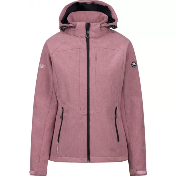  Ženska softshell jakna TRESPASS FRYATT SVETLI LAPOR MURVE 